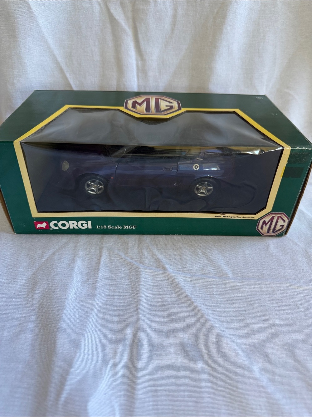 MGF 1:18 Scale Die-Cast Model - purple